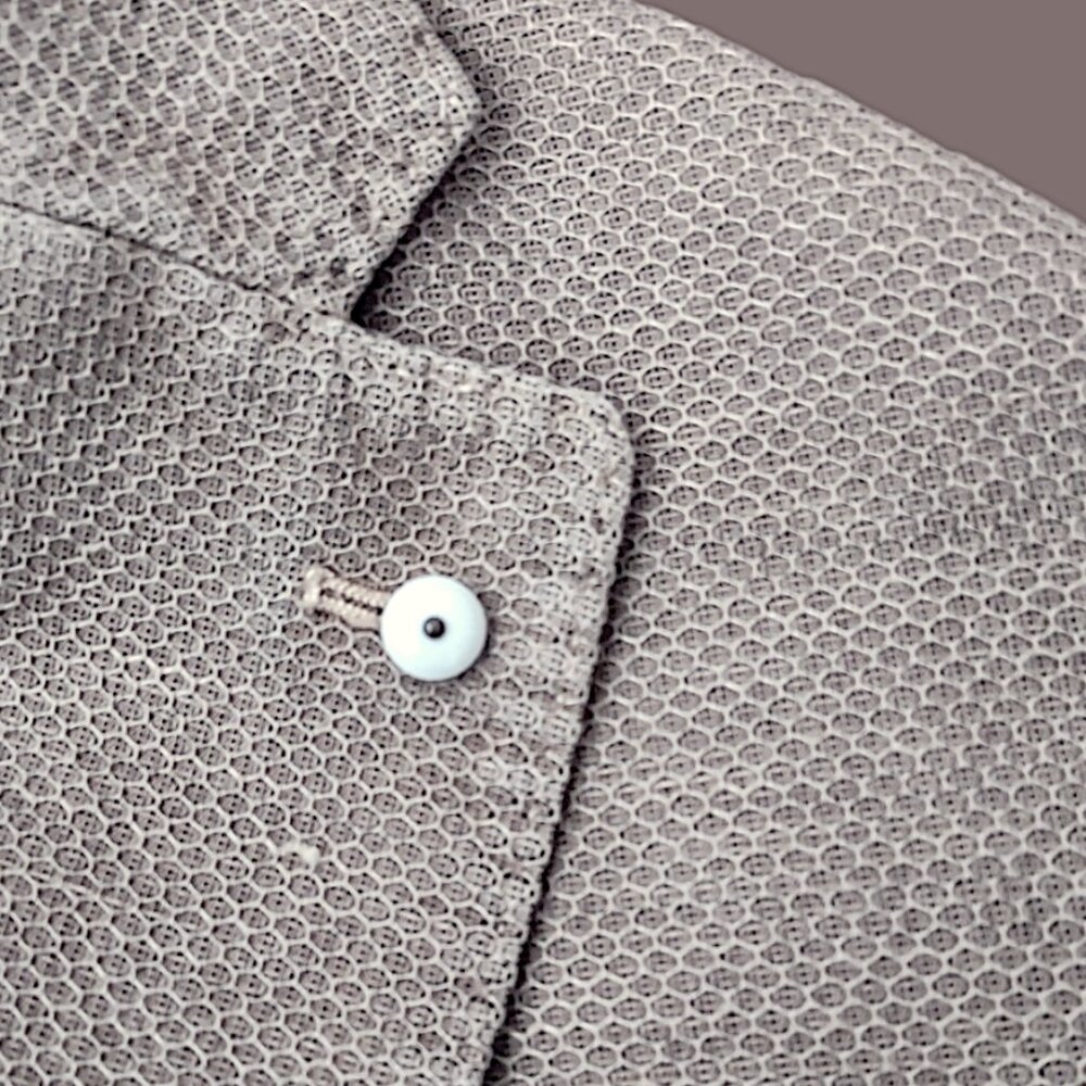L.B.M. 1911 vintage made in Italy honeycomb textured blazer mens L/XL - Picture 4 of 13